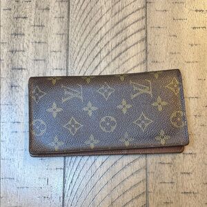 LV Brown and Gold Monogram Wallet